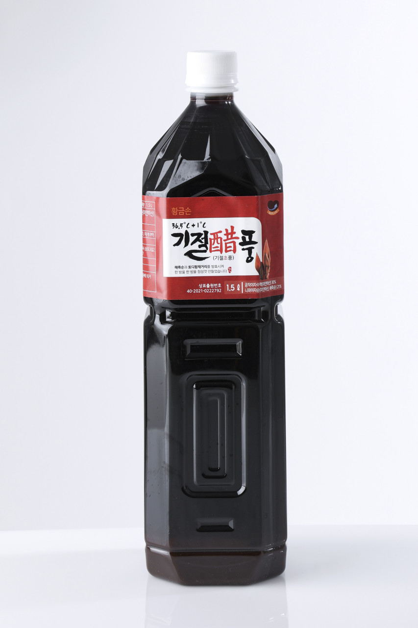 더건강한 기절초풍 식초 해죽순 토디팜재거리 발효 식초 1병 1.5L